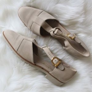 Salvatore Ferragamo Suede Sandals w/ Straps